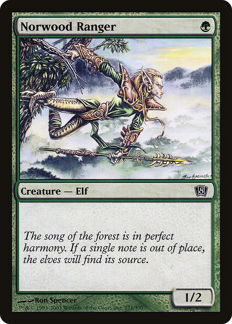 Norwood Ranger (8ED-271★) - Eighth Edition Foil - Premium MTG Single from Wizards of the Coast - Just $0.14! Shop now at Game Crave Tournament Store