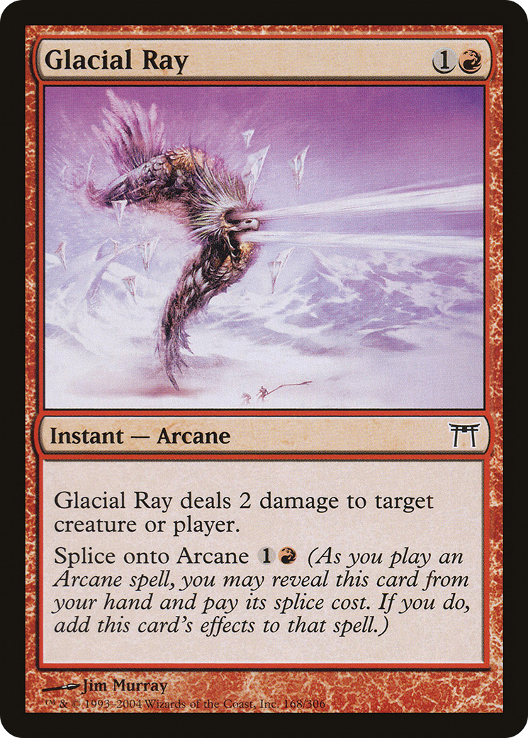 Glacial Ray (CHK-168) - Champions of Kamigawa - Premium MTG Single from Wizards of the Coast - Just $0.08! Shop now at Game Crave Tournament Store