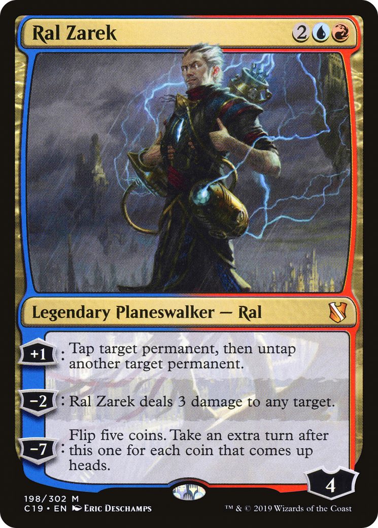 Ral Zarek (C19-198) - Commander 2019 - Premium MTG Single from Wizards of the Coast - Just $0.13! Shop now at Game Crave Tournament Store