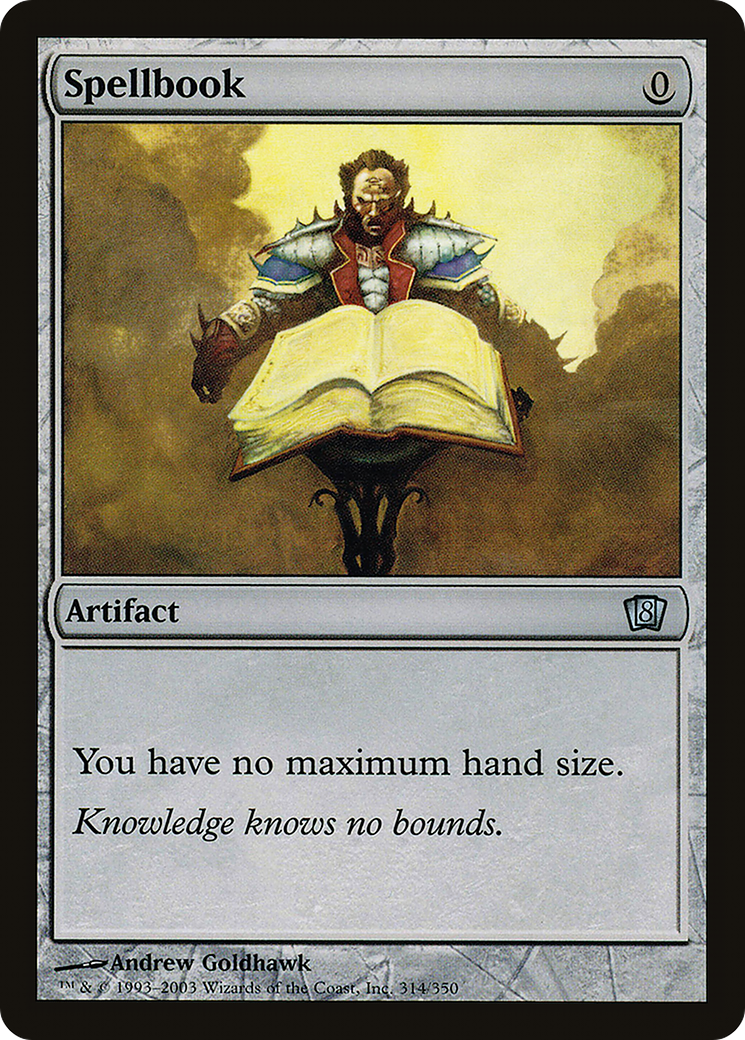 Spellbook (8ED-314★) - Eighth Edition Foil - Premium MTG Single from Wizards of the Coast - Just $1.68! Shop now at Game Crave Tournament Store