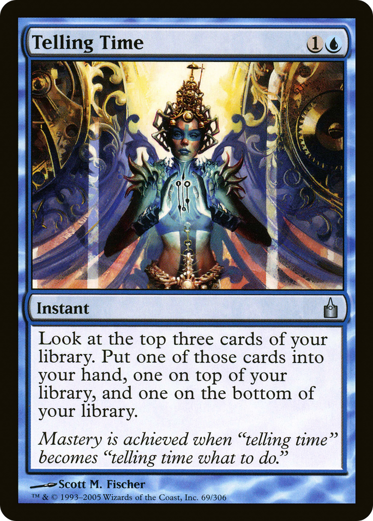 Telling Time (RAV-069) - Ravnica: City of Guilds Foil - Premium MTG Single from Wizards of the Coast - Just $1.18! Shop now at Game Crave Tournament Store