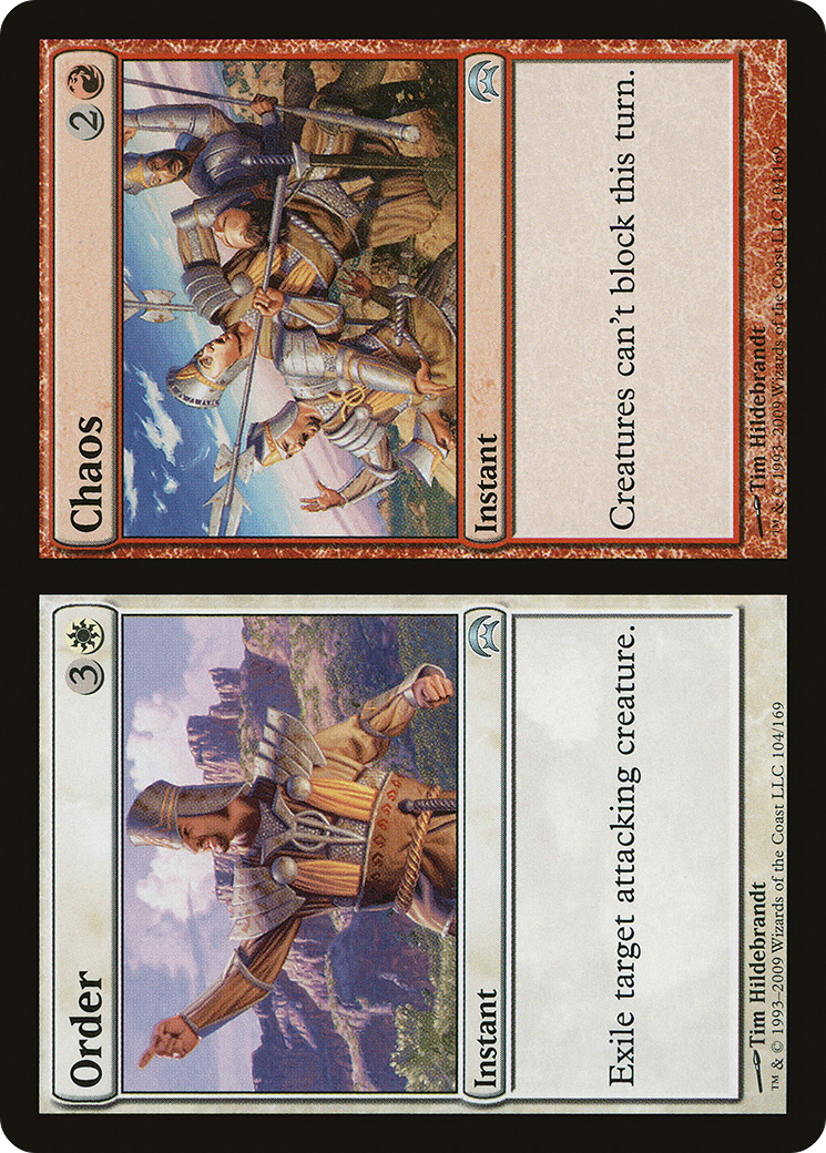 Order // Chaos (HOP-104) - Planechase - Premium MTG Single from Wizards of the Coast - Just $0.25! Shop now at Game Crave Tournament Store