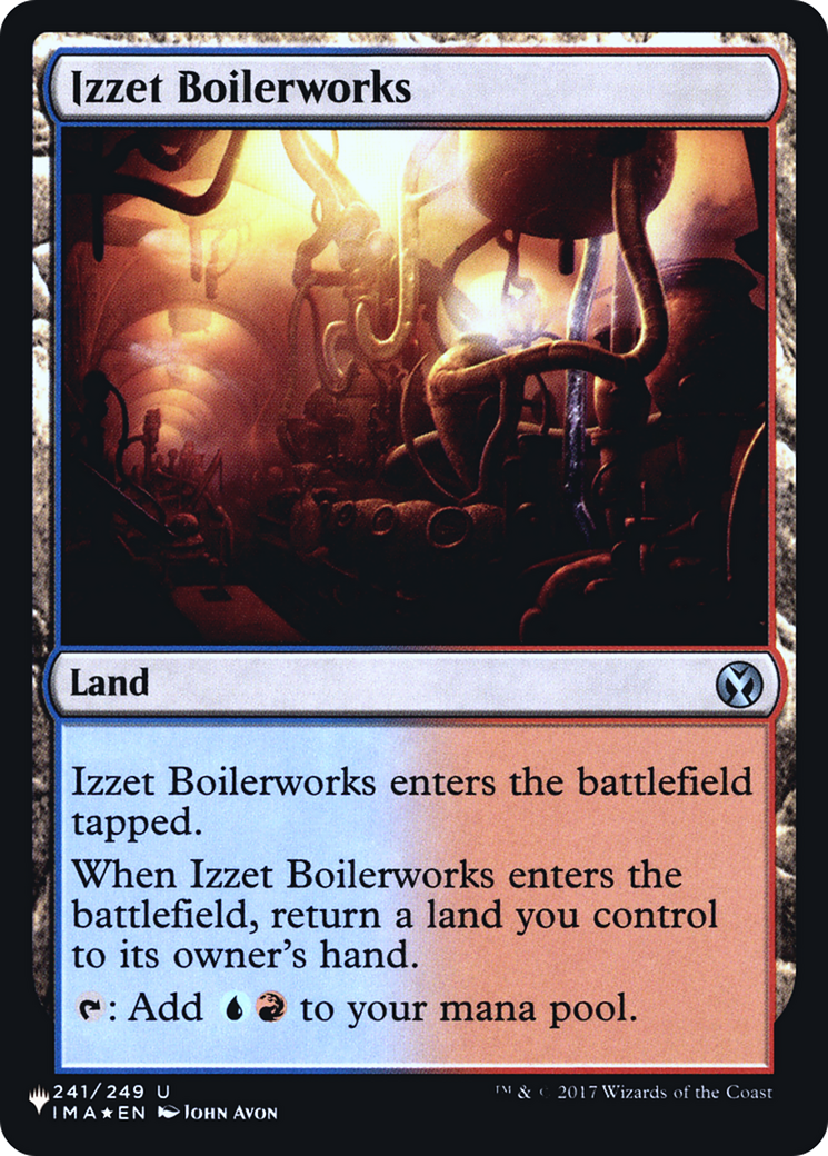 Izzet Boilerworks (PHED-068) - Heads I Win, Tails You Lose Foil - Premium MTG Single from Wizards of the Coast - Just $0.08! Shop now at Game Crave Tournament Store