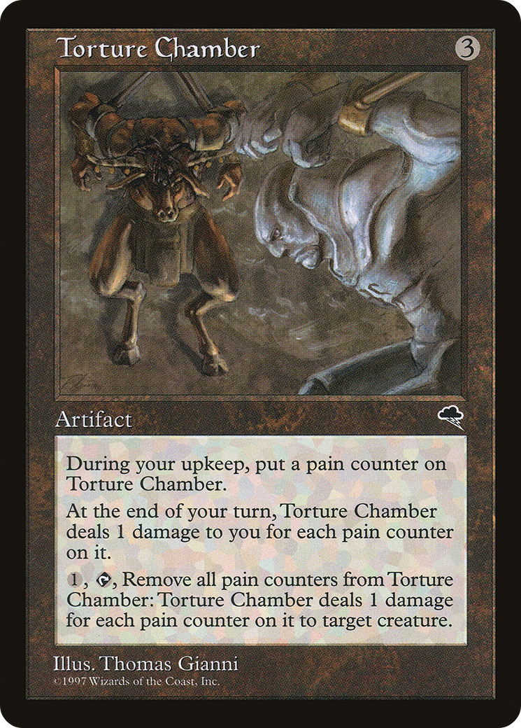 Torture Chamber (TMP-313) - Tempest - Premium MTG Single from Wizards of the Coast - Just $0.31! Shop now at Game Crave Tournament Store
