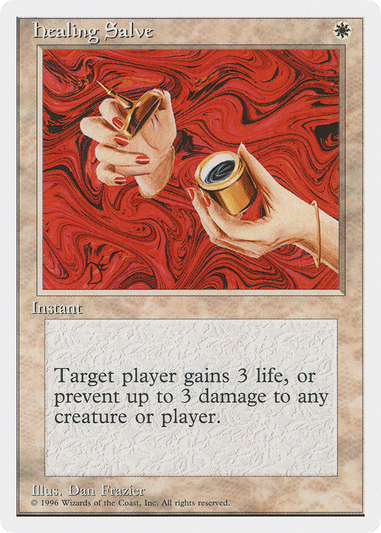Healing Salve (ITP-004) - Introductory Two-Player Set - Premium MTG Single from Wizards of the Coast - Just $1.60! Shop now at Game Crave Tournament Store