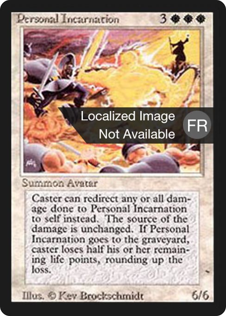 Personal Incarnation (FBB-031) - Foreign Black Border - Premium MTG Single from Wizards of the Coast - Just $1.60! Shop now at Game Crave Tournament Store