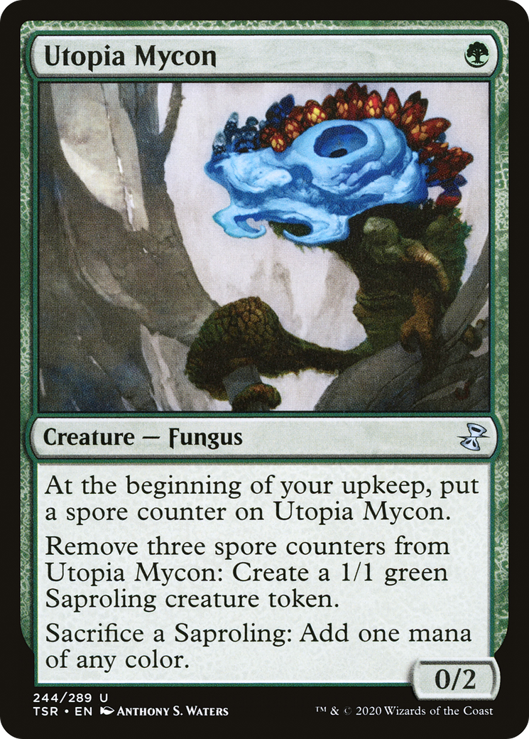 Utopia Mycon (TSR-244) - Time Spiral Remastered - Premium MTG Single from Wizards of the Coast - Just $0.55! Shop now at Game Crave Tournament Store