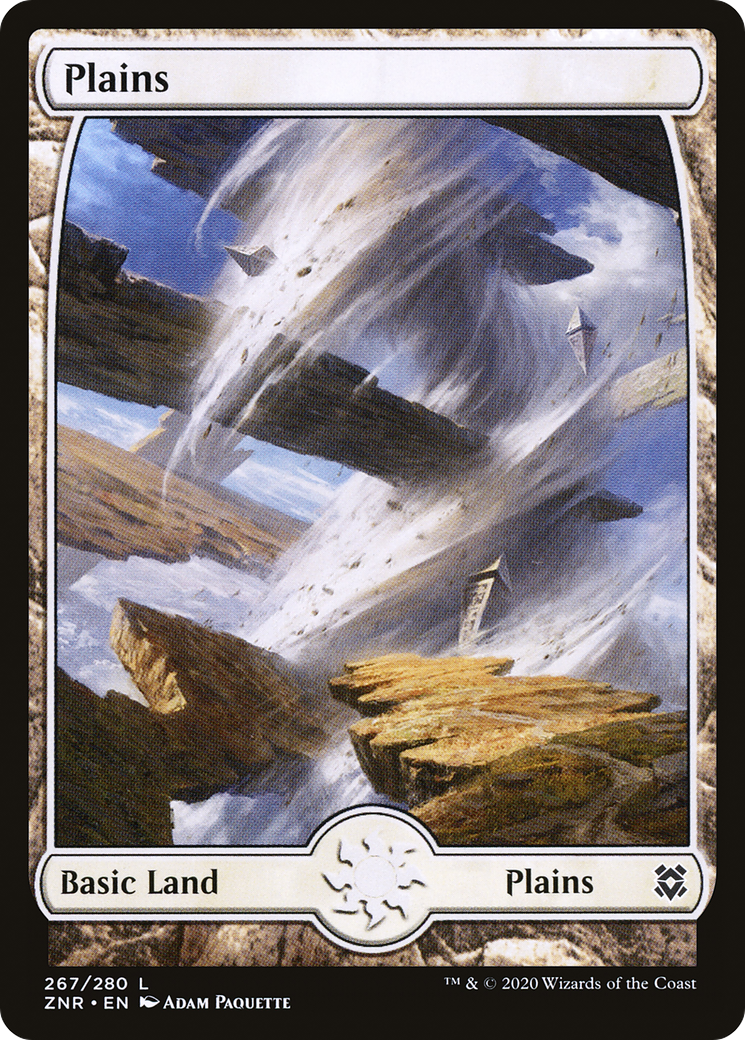 Plains (ZNR-267) - Zendikar Rising: (Full Art) - Premium MTG Single from Wizards of the Coast - Just $0.08! Shop now at Game Crave Tournament Store