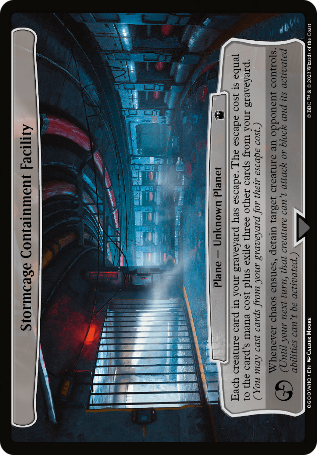 Stormcage Containment Facility (WHO-600) - Doctor Who - Premium MTG Single from Wizards of the Coast - Just $0.26! Shop now at Game Crave Tournament Store