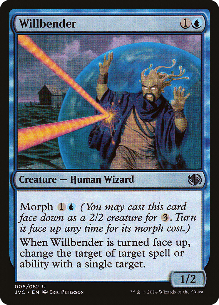 Willbender (JVC-006) - Duel Decks Anthology: Jace vs. Chandra - Premium MTG Single from Wizards of the Coast - Just $0.08! Shop now at Game Crave Tournament Store