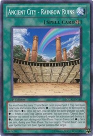 Ancient City - Rainbow Ruins (LCGX-EN168) - Legendary Collection 2 Unlimited - Premium Yugioh Single from Konami - Just $0.25! Shop now at Game Crave Tournament Store