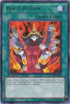 Burst Return (LCGX-EN084) - Legendary Collection 2 1st Edition - Premium Yugioh Single from Konami - Just $0.34! Shop now at Game Crave Tournament Store