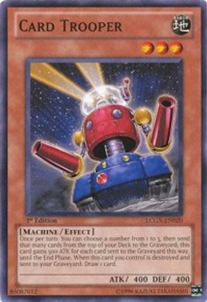 Card Trooper (LCGX-EN020) - Legendary Collection 2 Unlimited - Premium Yugioh Single from Konami - Just $0.25! Shop now at Game Crave Tournament Store