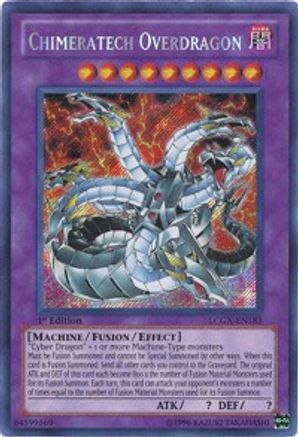 Chimeratech Overdragon (LCGX-EN183) - Legendary Collection 2 1st Edition - Premium Yugioh Single from Konami - Just $3.42! Shop now at Game Crave Tournament Store