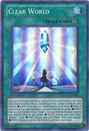 Clear World (LCGX-EN217) - Legendary Collection 2 1st Edition - Premium Yugioh Single from Konami - Just $2.32! Shop now at Game Crave Tournament Store