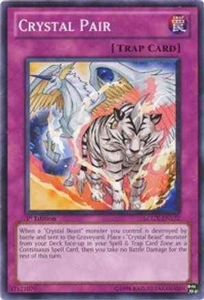 Crystal Pair (LCGX-EN172) - Legendary Collection 2 Unlimited - Premium Yugioh Single from Konami - Just $0.26! Shop now at Game Crave Tournament Store