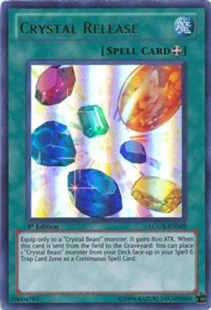 Crystal Release (LCGX-EN169) - Legendary Collection 2 1st Edition - Premium Yugioh Single from Konami - Just $0.13! Shop now at Game Crave Tournament Store