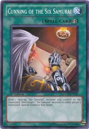 Cunning of the Six Samurai (LCGX-EN256) - Legendary Collection 2 Unlimited - Premium Yugioh Single from Konami - Just $1.53! Shop now at Game Crave Tournament Store