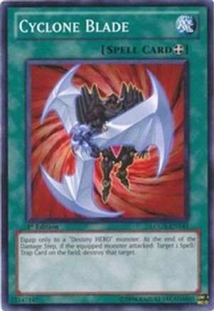 Cyclone Blade (LCGX-EN143) - Legendary Collection 2 Unlimited - Premium Yugioh Single from Konami - Just $0.25! Shop now at Game Crave Tournament Store