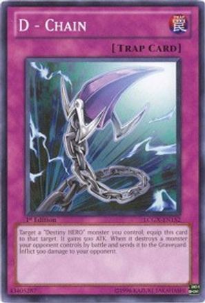 D - Chain (LCGX-EN152) - Legendary Collection 2 Unlimited - Premium Yugioh Single from Konami - Just $0.25! Shop now at Game Crave Tournament Store