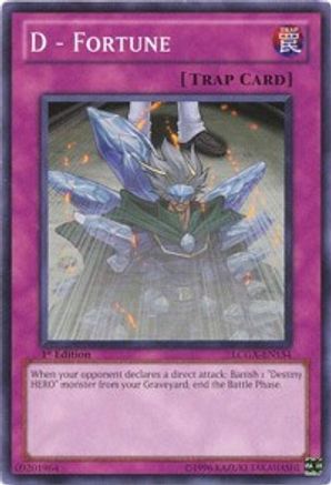 D - Fortune (LCGX-EN154) - Legendary Collection 2 Unlimited - Premium Yugioh Single from Konami - Just $0.25! Shop now at Game Crave Tournament Store