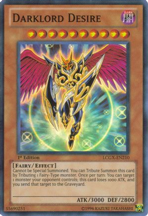 Darklord Desire (LCGX-EN210) - Legendary Collection 2 Unlimited - Premium Yugioh Single from Konami - Just $0.08! Shop now at Game Crave Tournament Store