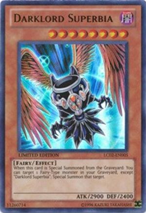 Darklord Superbia (LC02-EN005) - Legendary Collection 2 Limited - Premium Yugioh Single from Konami - Just $0.25! Shop now at Game Crave Tournament Store