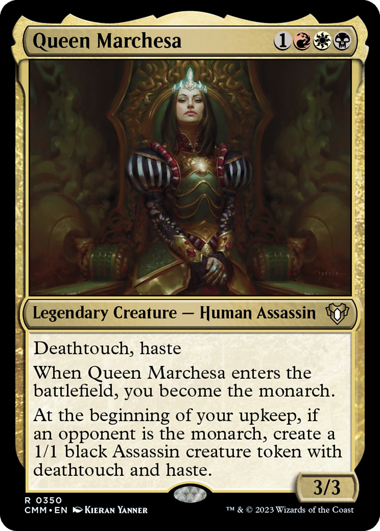 Queen Marchesa (CMM-350) - Commander Masters - Premium MTG Single from Wizards of the Coast - Just $0.11! Shop now at Game Crave Tournament Store