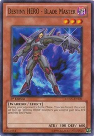 Destiny HERO - Blade Master (LCGX-EN129) - Legendary Collection 2 1st Edition - Premium Yugioh Single from Konami - Just $0.39! Shop now at Game Crave Tournament Store