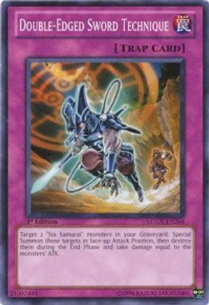 Double-Edged Sword Technique (LCGX-EN264) - Legendary Collection 2 1st Edition - Premium Yugioh Single from Konami - Just $0.08! Shop now at Game Crave Tournament Store