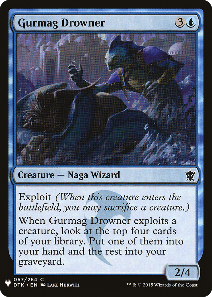 Gurmag Drowner (MB1-396) - Mystery Booster - Premium MTG Single from Wizards of the Coast - Just $0.08! Shop now at Game Crave Tournament Store