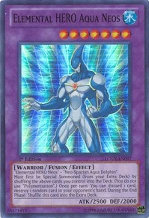 Elemental HERO Aqua Neos (LCGX-EN057) - Legendary Collection 2 1st Edition - Premium Yugioh Single from Konami - Just $1.98! Shop now at Game Crave Tournament Store
