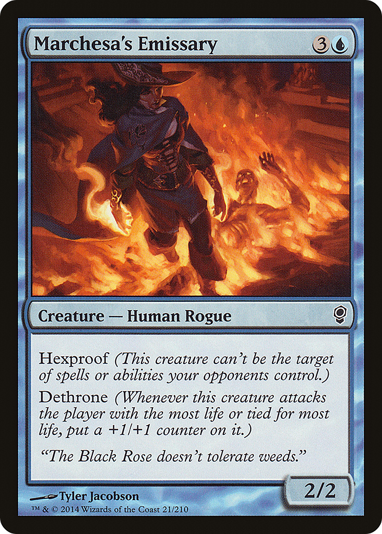 Marchesa's Emissary (CNS-021) - Conspiracy Foil - Premium MTG Single from Wizards of the Coast - Just $0.08! Shop now at Game Crave Tournament Store