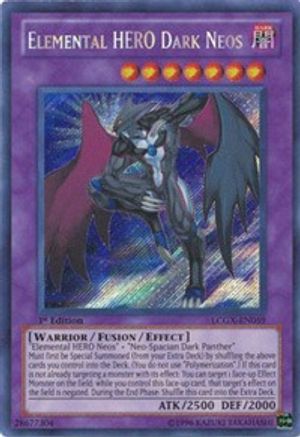Elemental HERO Dark Neos (LCGX-EN059) - Legendary Collection 2 1st Edition - Premium Yugioh Single from Konami - Just $5.76! Shop now at Game Crave Tournament Store