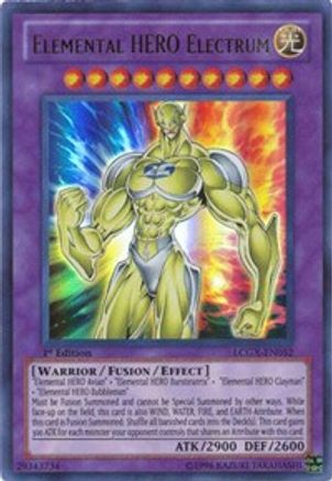 Elemental HERO Electrum (LCGX-EN052) - Legendary Collection 2 1st Edition - Premium Yugioh Single from Konami - Just $3.65! Shop now at Game Crave Tournament Store