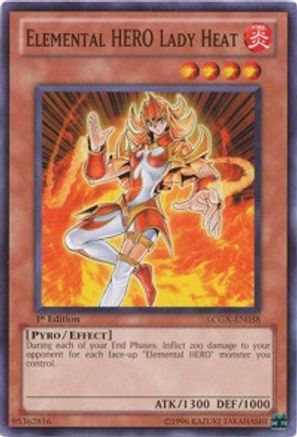Elemental HERO Lady Heat (LCGX-EN038) - Legendary Collection 2 Unlimited - Premium Yugioh Single from Konami - Just $1.10! Shop now at Game Crave Tournament Store