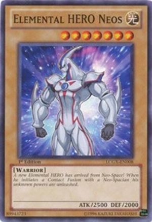 Elemental HERO Neos (LCGX-EN008) - Legendary Collection 2 Unlimited - Premium Yugioh Single from Konami - Just $0.25! Shop now at Game Crave Tournament Store