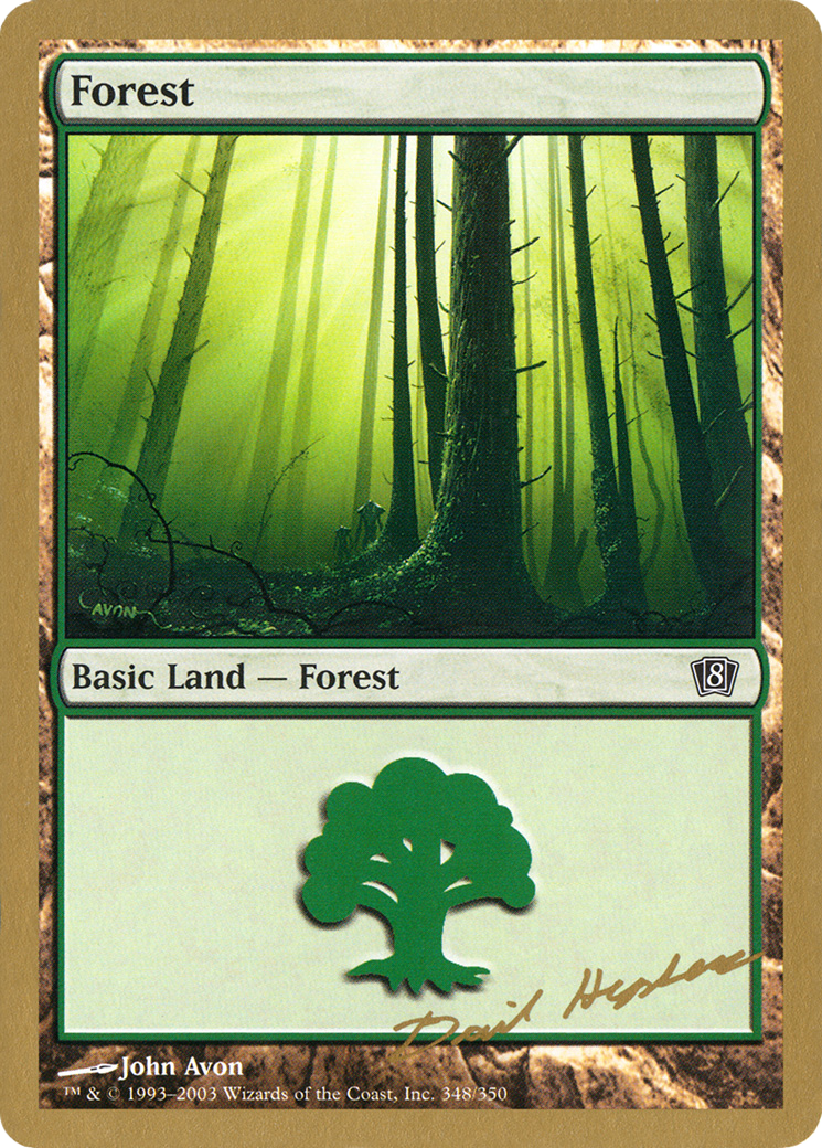 Forest (WC03-DH348) - World Championship Decks 2003 - Premium MTG Single from Wizards of the Coast - Just $0.34! Shop now at Game Crave Tournament Store
