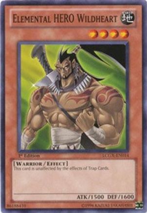 Elemental HERO Wildheart (LCGX-EN014) - Legendary Collection 2 1st Edition - Premium Yugioh Single from Konami - Just $0.25! Shop now at Game Crave Tournament Store