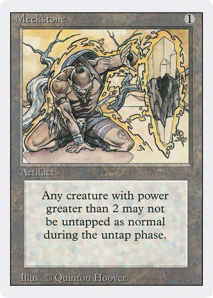 Meekstone (3ED-264) - Revised Edition - Premium MTG Single from Wizards of the Coast - Just $2.03! Shop now at Game Crave Tournament Store