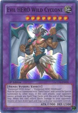 Evil HERO Wild Cyclone (LCGX-EN070) - Legendary Collection 2 Unlimited - Premium Yugioh Single from Konami - Just $0.30! Shop now at Game Crave Tournament Store