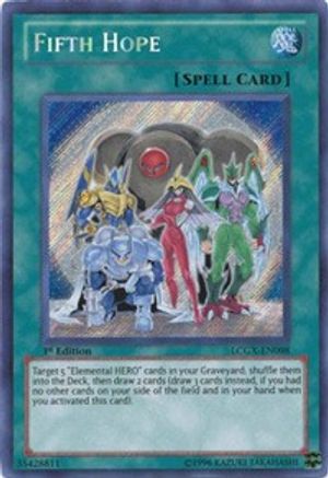 Fifth Hope (LCGX-EN098) - Legendary Collection 2 Unlimited - Premium Yugioh Single from Konami - Just $1.16! Shop now at Game Crave Tournament Store