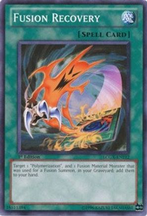 Fusion Recovery (LCGX-EN212) - Legendary Collection 2 Unlimited - Premium Yugioh Single from Konami - Just $0.26! Shop now at Game Crave Tournament Store