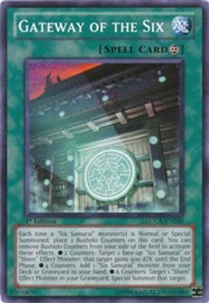 Gateway of the Six (LCGX-EN259) - Legendary Collection 2 1st Edition - Premium Yugioh Single from Konami - Just $0.26! Shop now at Game Crave Tournament Store