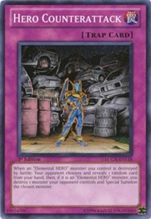 Hero Counterattack (LCGX-EN118) - Legendary Collection 2 Unlimited - Premium Yugioh Single from Konami - Just $0.26! Shop now at Game Crave Tournament Store