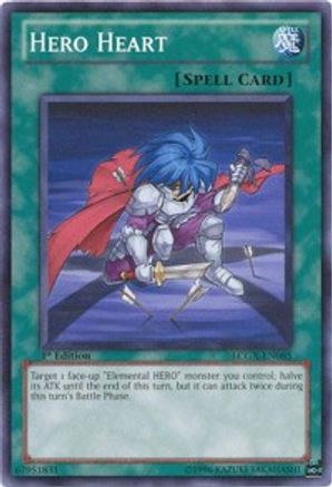 Hero Heart (LCGX-EN085) - Legendary Collection 2 Unlimited - Premium Yugioh Single from Konami - Just $0.08! Shop now at Game Crave Tournament Store