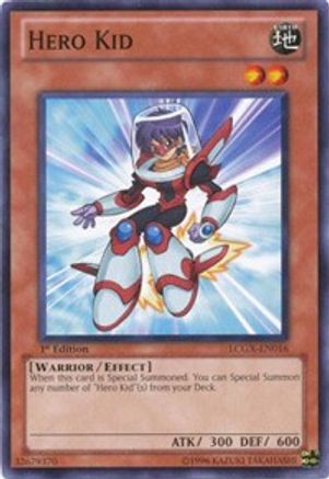 Hero Kid (LCGX-EN016) - Legendary Collection 2 Unlimited - Premium Yugioh Single from Konami - Just $0.76! Shop now at Game Crave Tournament Store