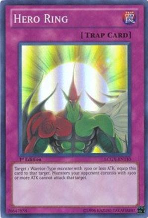 Hero Ring (LCGX-EN110) - Legendary Collection 2 1st Edition - Premium Yugioh Single from Konami - Just $0.52! Shop now at Game Crave Tournament Store