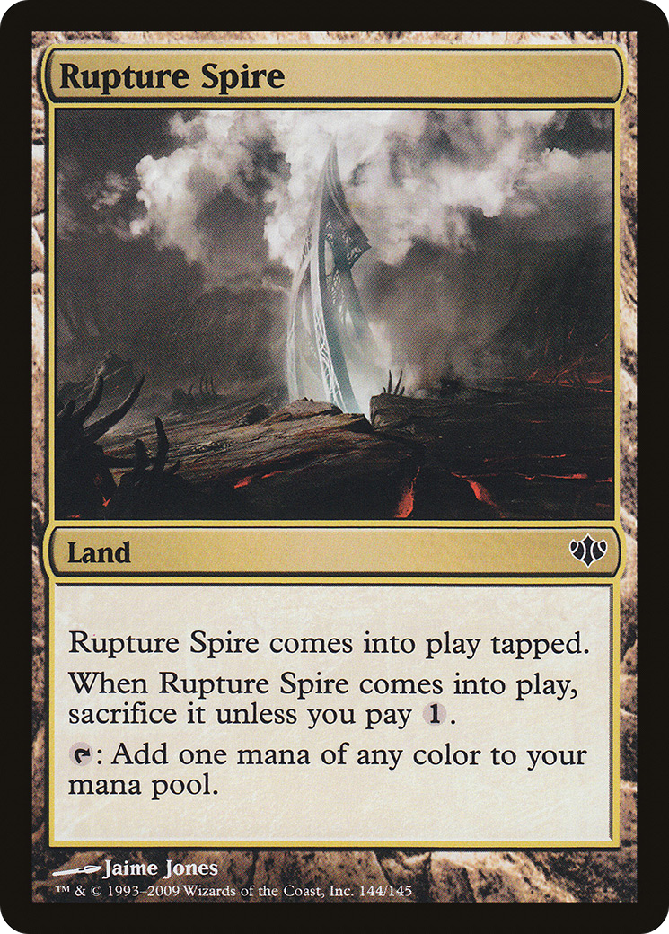 Rupture Spire (CON-144) - Conflux - Premium MTG Single from Wizards of the Coast - Just $0.08! Shop now at Game Crave Tournament Store