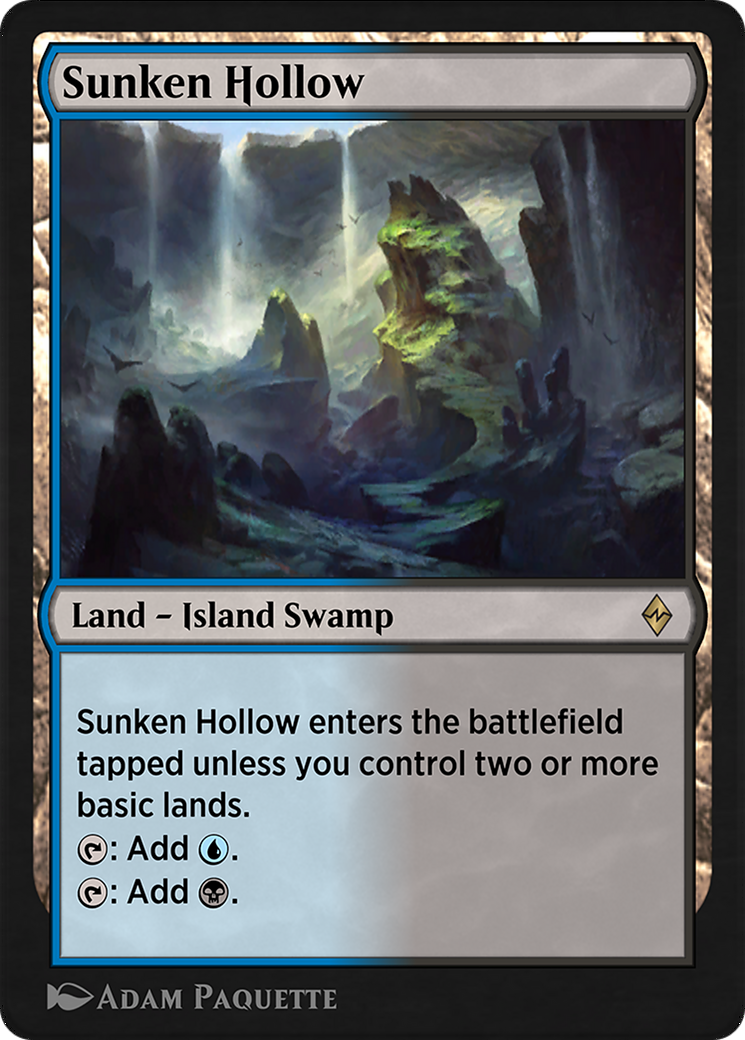 Sunken Hollow (EA3-023) - Explorer Anthology 3 - Premium MTG Single from Wizards of the Coast - Just $0! Shop now at Game Crave Tournament Store